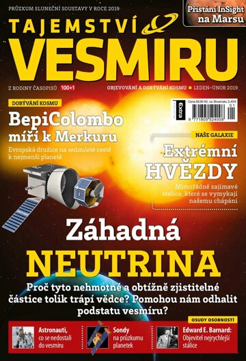 Obálka e-magazínu Tajemství Vesmíru 1-2/2019