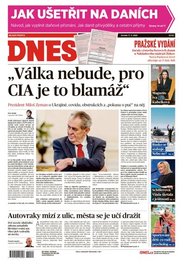 Obálka e-magazínu MF Dnes 17.2.2022