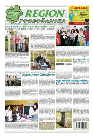 Obálka e-magazínu Region Podbořanska 17/2016