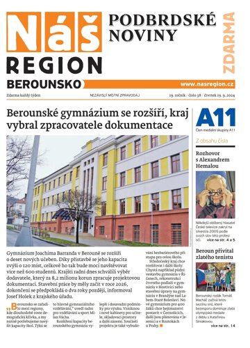 Obálka e-magazínu Náš Region - Berounsko 38/2024