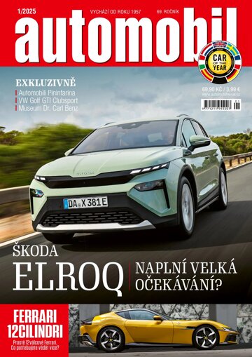 Obálka e-magazínu Automobil 1/2025