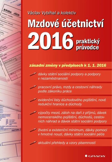 Obálka knihy Mzdové účetnictví 2016