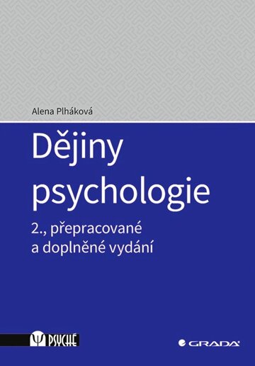 Obálka knihy Dějiny psychologie