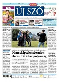 Obálka e-magazínu Új Szó 18.9.2014