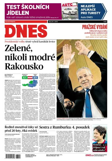 Obálka e-magazínu MF Dnes 24.5.2016