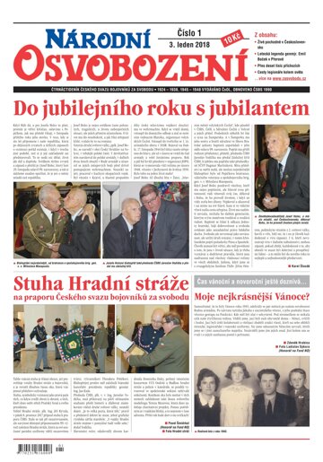 Obálka e-magazínu Národní Osvobození 1/2018