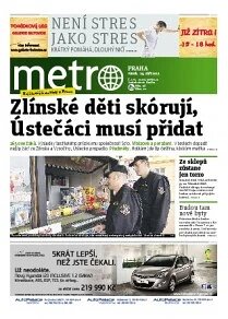 Obálka e-magazínu deník METRO 14.9.2012