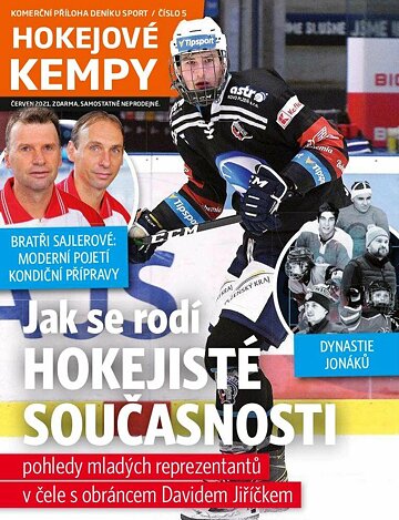 Obálka e-magazínu Příloha Sport Hokejové Kempy - 2.6.2021