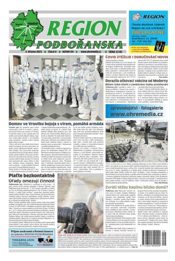 Obálka e-magazínu Region Podbořanska 9/2021