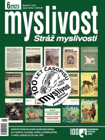 Obálka e-magazínu Myslivost 6/2023