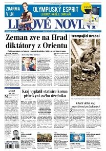 Obálka e-magazínu Lidové noviny 5.2.2014