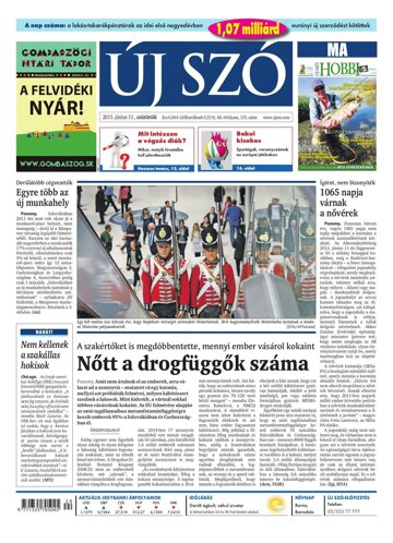 Obálka e-magazínu Új Szó 11.6.2015