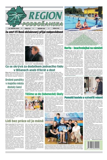 Obálka e-magazínu Region Podbořanska 24/2015