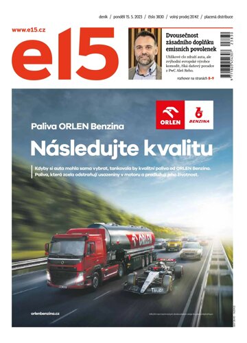 Obálka e-magazínu E15 15.5.2023