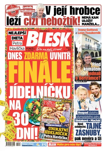 Obálka e-magazínu Blesk 20.1.2025