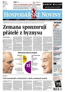 Obálka e-magazínu Hospodářské noviny 013 - 18.1.2013