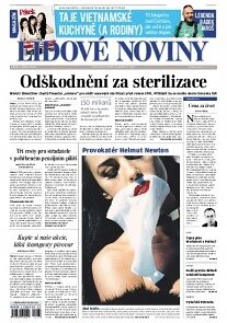 Obálka e-magazínu Lidové noviny 1.8.2014