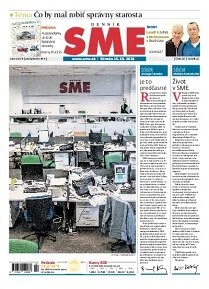 Obálka e-magazínu SME 15.10.2014