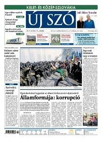 Obálka e-magazínu Új Szó 15.10.2014