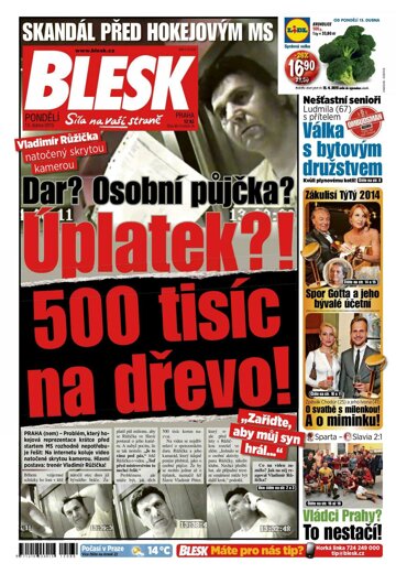 Obálka e-magazínu Blesk 13.4.2015