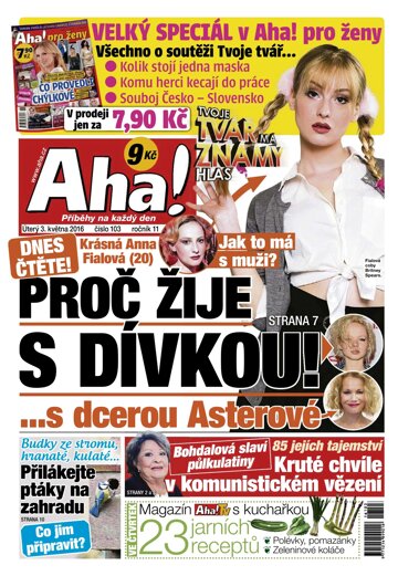 Obálka e-magazínu AHA! 3.5.2016