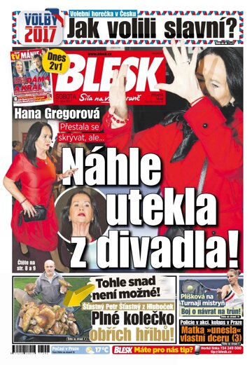 Obálka e-magazínu Blesk 21.10.2017