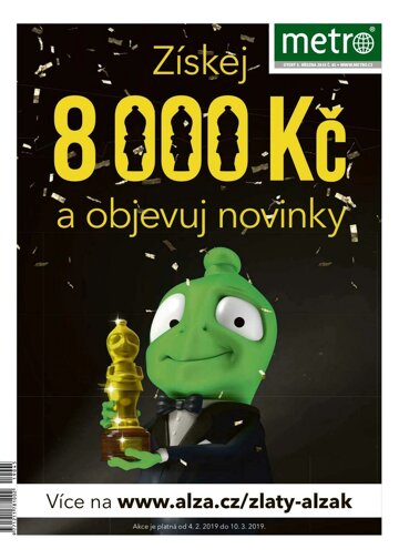 Obálka e-magazínu deník METRO 5.3.2019