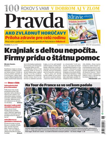 Obálka e-magazínu Pravda 28. 6. 2021