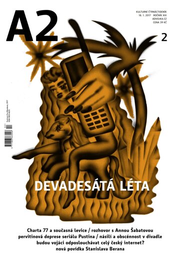 Obálka e-magazínu A2 kulturní čtrnáctideník 2/2017