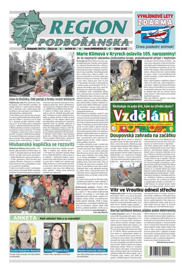 Obálka e-magazínu Region Podbořanska 43/2017