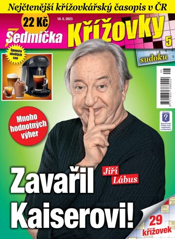 Obálka e-magazínu Sedmička Křížovky 5/2023