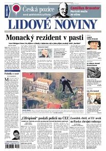 Obálka e-magazínu Lidové noviny 15.3.2014