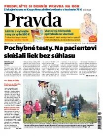 Obálka e-magazínu Pravda 22.11.2014