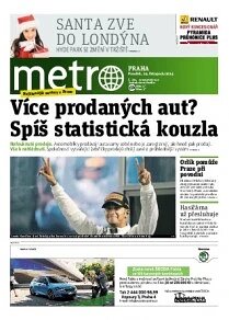 Obálka e-magazínu deník METRO 24.11.2014