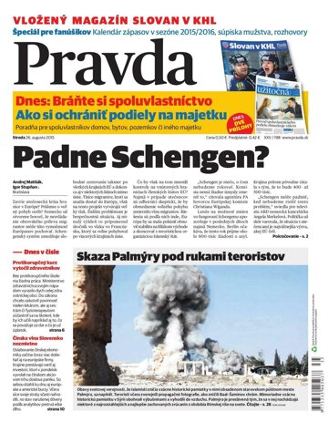 Obálka e-magazínu Pravda 26.8.2015