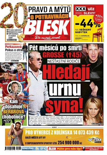 Obálka e-magazínu Blesk 9.9.2015