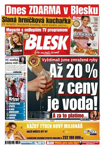 Obálka e-magazínu Blesk 19.8.2016