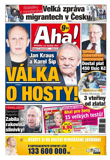 Obálka e-magazínu AHA! 17.2.2017