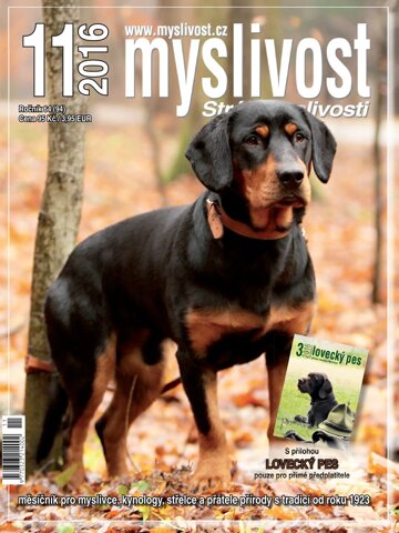 Obálka e-magazínu Myslivost 11/2016