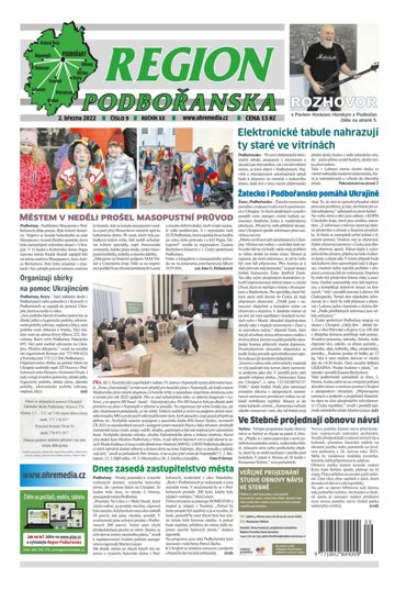 Obálka e-magazínu Region Podbořanska 9/2022