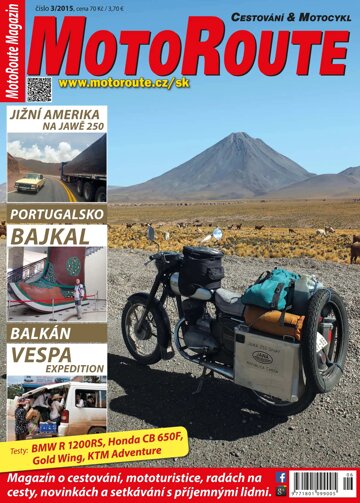 Obálka e-magazínu MotoRoute Magazín 3/2015