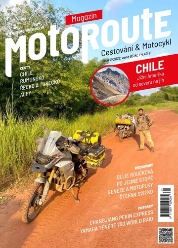 Obálka e-magazínu MotoRoute Magazín 2/2022