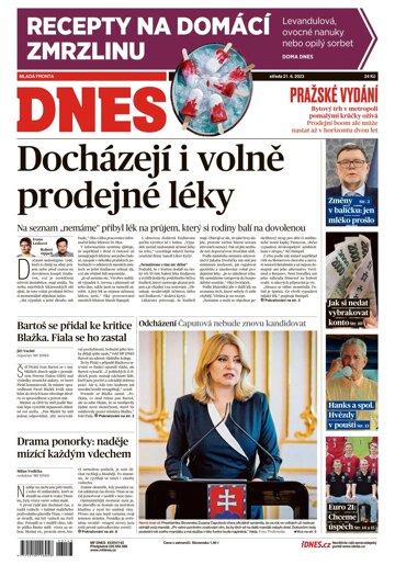 Obálka e-magazínu MF Dnes 21.6.2023