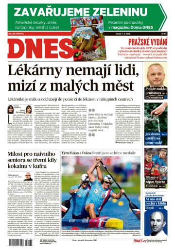 Obálka e-magazínu MF Dnes 7.8.2024