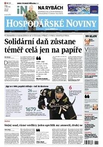 Obálka e-magazínu Hospodářské noviny 065 - 3.4.2013