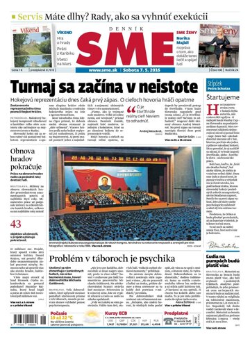 Obálka e-magazínu SME 7.5.2016