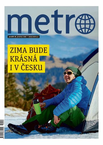 Obálka e-magazínu deník METRO 28.12.2020