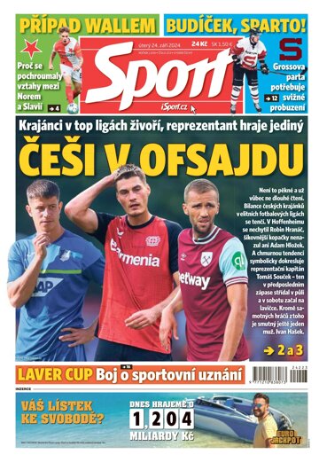 Obálka e-magazínu Sport 24.9.2024