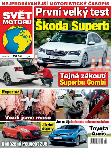 Obálka e-magazínu Svět motorů 8.6.2015