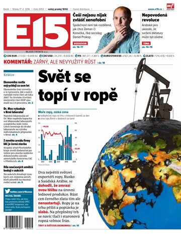 Obálka e-magazínu E15 17.2.2016